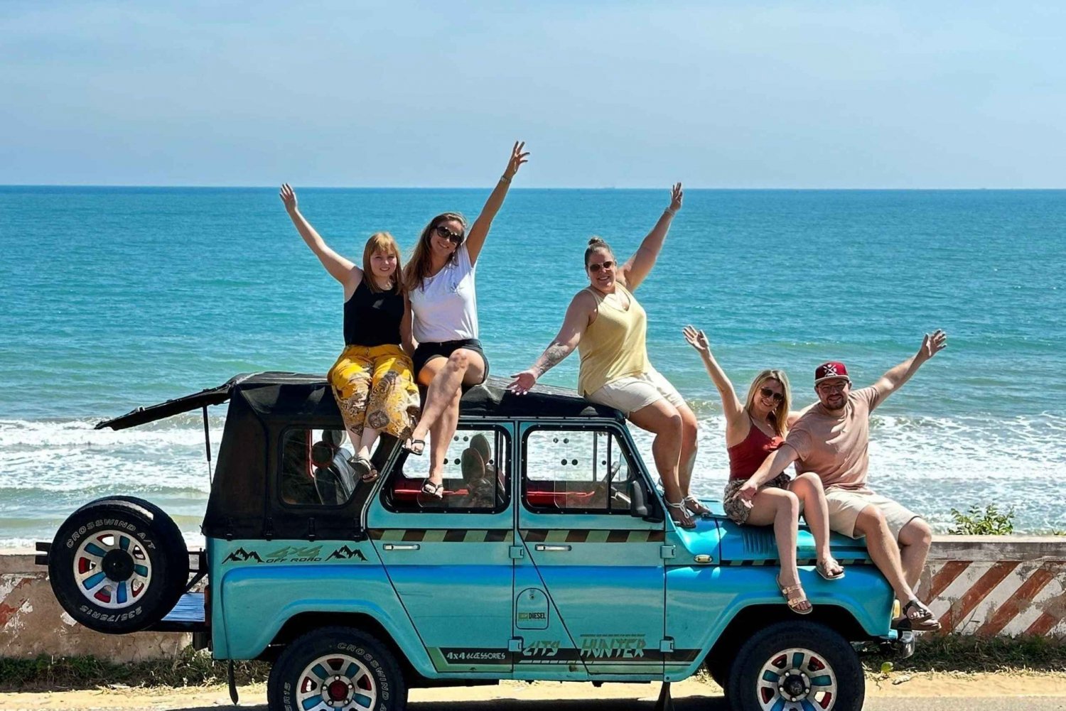 5 horas de excursión en jeep al amanecer o al atardecer desde la playa de Muine