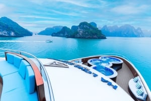 Vanuit Ha Long: Luxe Symphony Dagcruise met 2 Jacuzzi Zwembad