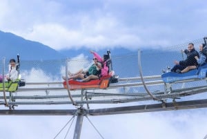 Experiência no Alpine Coaster Ban Mong em Sapa - Vietnã