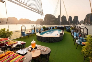 Amethyst Day Cruise - Luxuriöse Tagestour zur Erkundung der Halong-Bucht