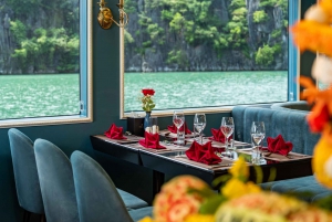 Amethyst Halong Bay heldags lyxkryssning (Alla destinationer)