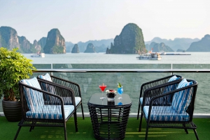 Amethyst Halong Bay hele dag luxe cruise (alle bestemmingen)