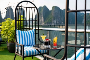 Amethyst Halong Bay hele dag luxe cruise (alle bestemmingen)