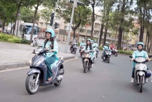 Ao Dai Female Rider: Saigon Motorbike Adventures