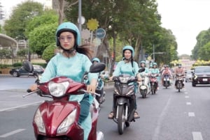 Ao Dai Female Rider: Saigon Motorbike Adventures