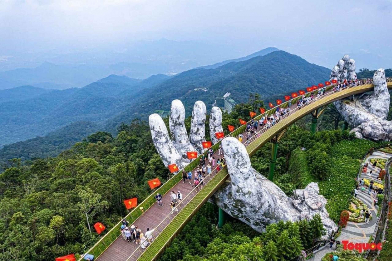 Hoi An/Da Nang: Ba Na Hills i Złoty Most - całodniowa wycieczka