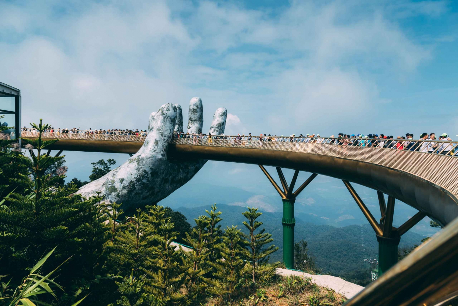 Ponte d'Oro di Ba Na Hills: Trasferimento privato e guida turistica