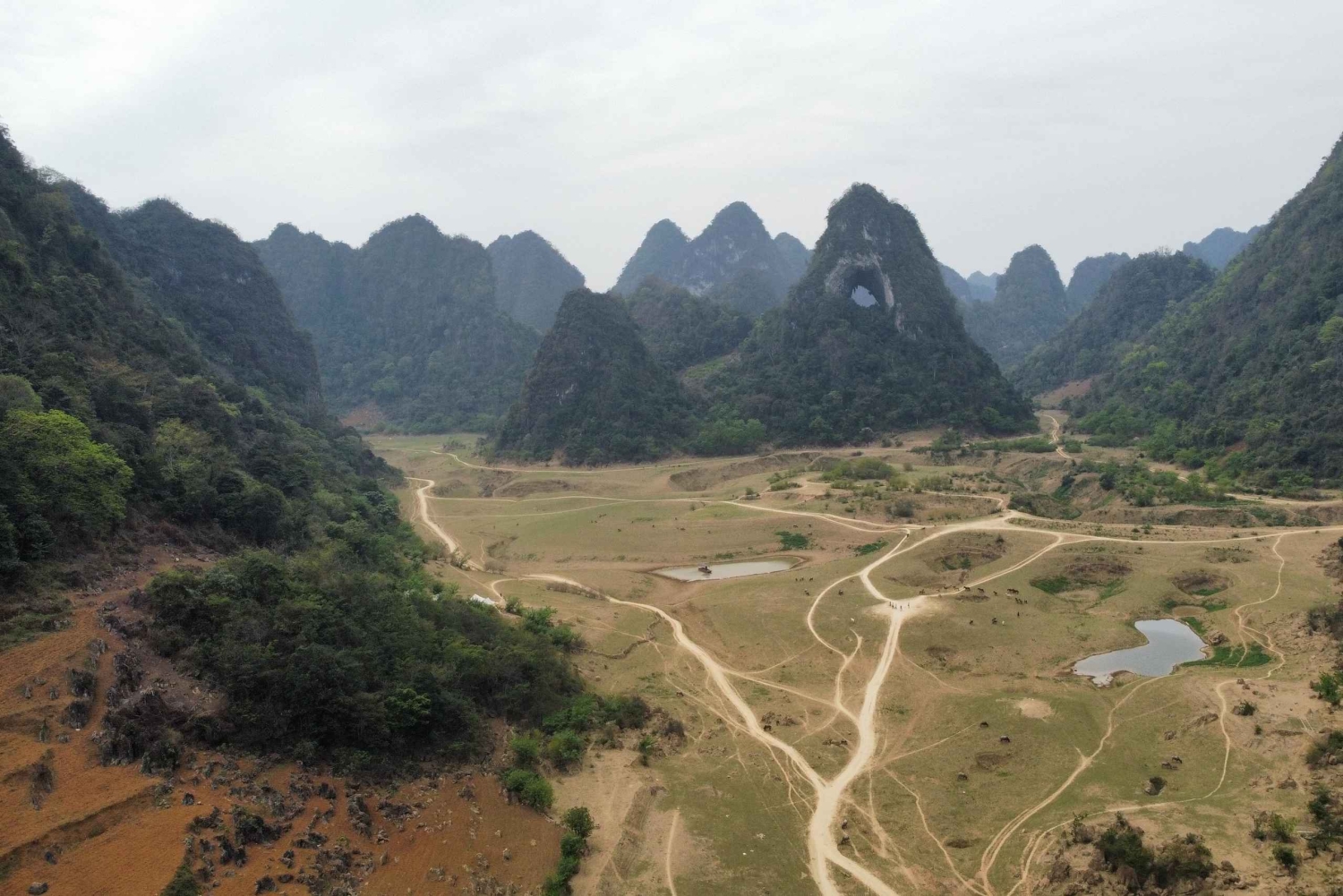 Ban Gioc-vattenfallet – God Eyes Mountain 1 dag med bil