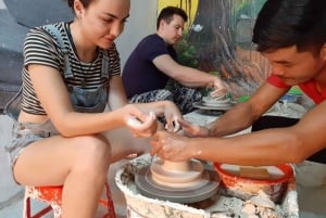 Taller de cerámica y alfarería Bat Trang en el casco antiguo de Hanoi