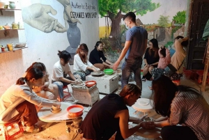 Taller de cerámica y alfarería Bat Trang en el casco antiguo de Hanoi