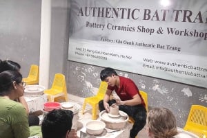 Cours de céramique de Bat trang Pottery dans le vieux quartier de Hanoi | VN