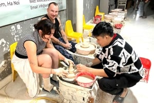 Cours de céramique de Bat trang Pottery dans le vieux quartier de Hanoi | VN