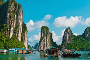 ЛУЧШИЙ ДНЕВНОЙ КРУИЗ Откройте для себя нетронутую красоту залива Бай Ту Лонг.