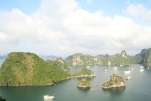 Z Hanoi: Wycieczka 1-dniowa po Zatoce Halong Deluxe Cruise