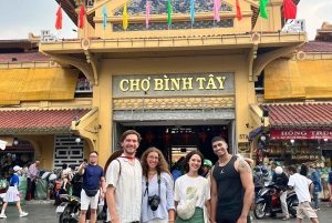 Binh Tay & wholesale fruit market visit + Cozy Cooking Class