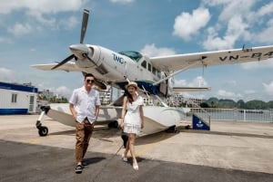 Ha Long Bay aus der Vogelperspektive mit dem Wasserflugzeug - 25 Minuten von SKY