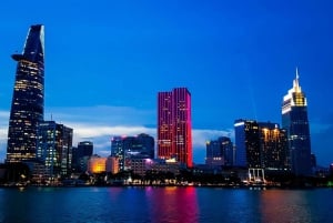 Bitexco Financial Tower and Dinner on a Boat Tour