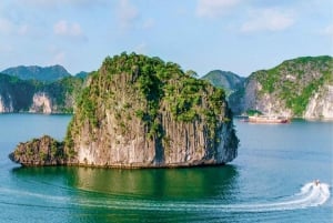 Cat Ba：ランハー・ハロン湾ボートツアー（カヤック、洞窟付き