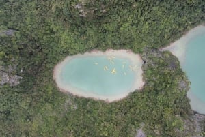 Cat Ba：ランハー・ハロン湾ボートツアー（カヤック、洞窟付き