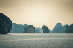 Cat Ba：ランハー・ハロン湾ボートツアー（カヤック、洞窟付き