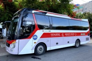 Bus transfer from Cat Ba to Hanoi