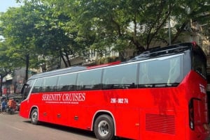 Bus transfer from Cat Ba to Hanoi