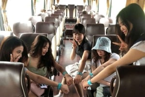 Bus transfer from Cat Ba to Hanoi