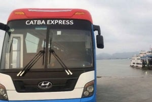 Bus transfer from Cat Ba to Hanoi
