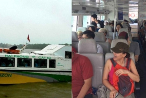 Bus transfer from Hanoi to Cat Ba