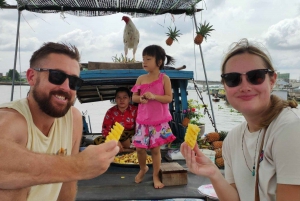 Cai Rang og Phong Dien flydende marked udforsker Mekong-deltaet