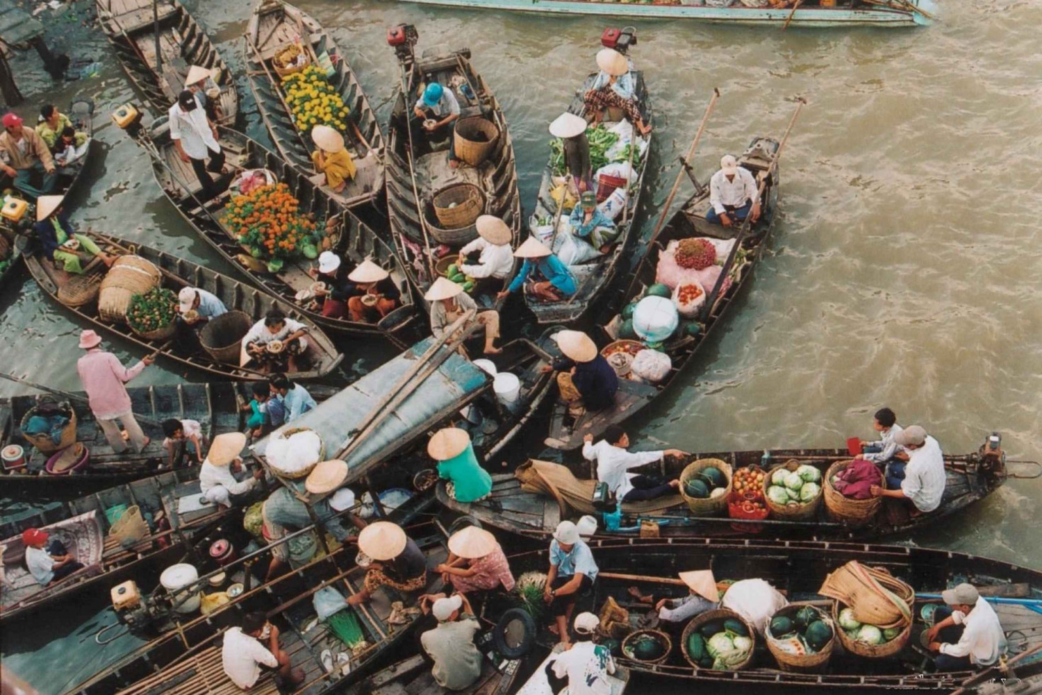 Il famoso mercato galleggiante di Cai Rang a Can Tho: tour di 1 giorno