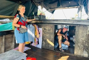 Can Tho : Marché flottant, canal, ferme de cacao et vie sur le Mékong