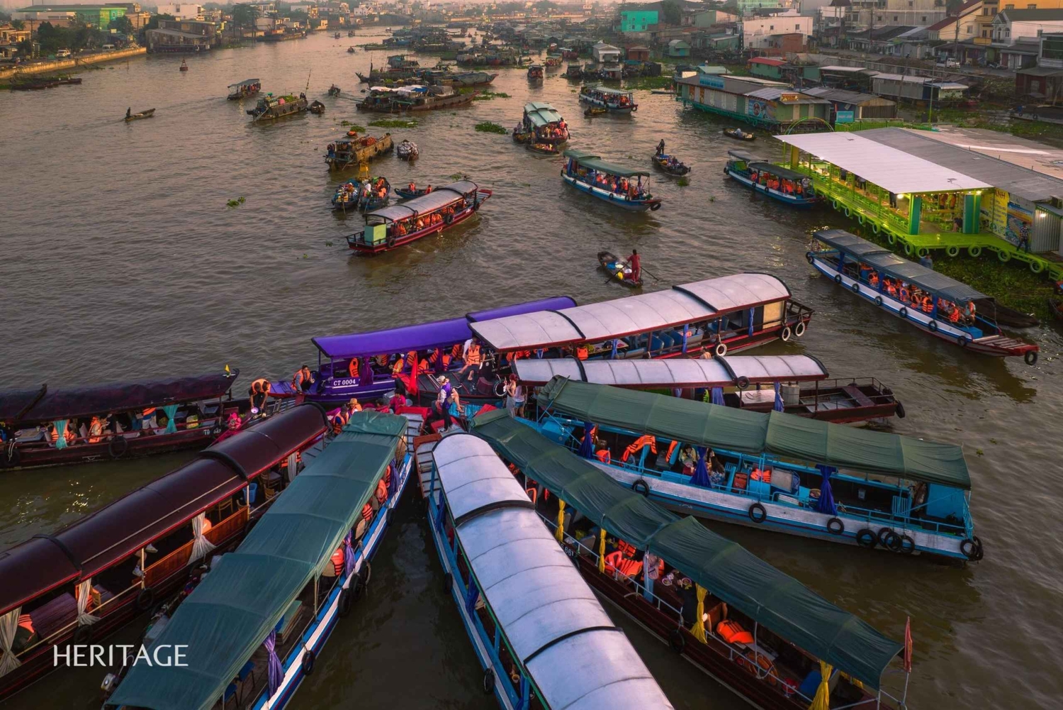 Can Tho: tour rural por el Mekong con artesanía local