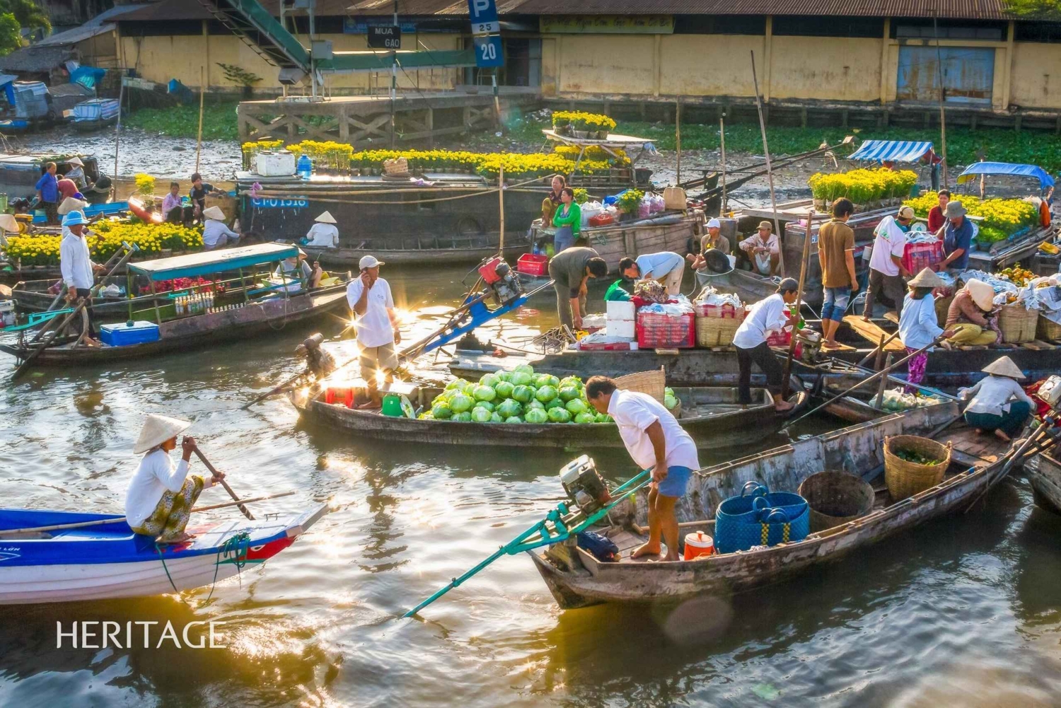 Can Tho: tour rural por el Mekong con artesanía local