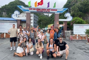 Cát Bà: Guided Motorbike Tour with Lunch & Boat Ride