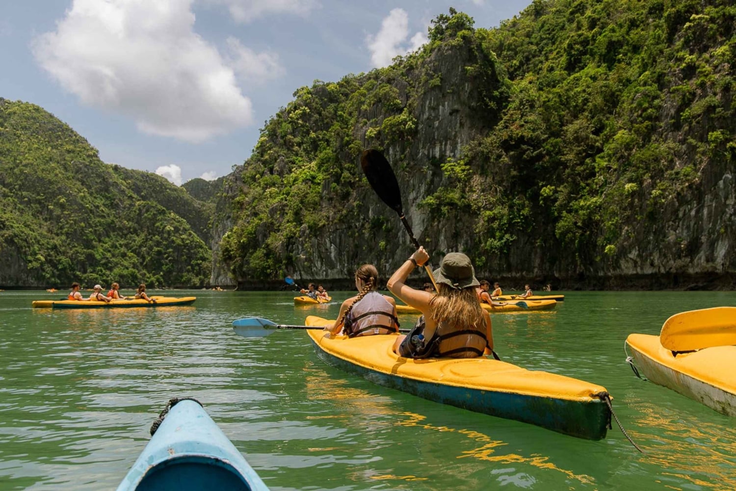Cat Ba: Lan Ha & Ha Long Bay Kajak- och snorkel båttur