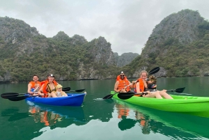 CAT BA: LAN HA OG HALONG BAY MED KAJAKK, SYKKEL, LUNSJ, SNORKLING