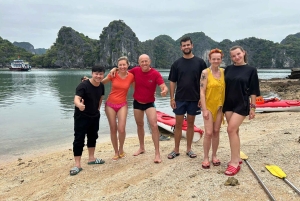 CAT BA: LAN HA OG HALONG BAY MED KAJAKK, SYKKEL, LUNSJ, SNORKLING