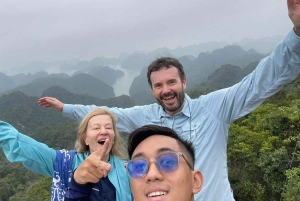 CAT BA: LAN HA OG HALONG BAY MED KAJAKK, SYKKEL, LUNSJ, SNORKLING