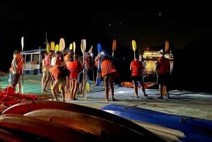 Cat Ba: Puesta de sol y kayak nocturno con plancton bioluminiscente
