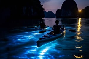 Cat Ba: Puesta de sol y kayak nocturno con plancton bioluminiscente