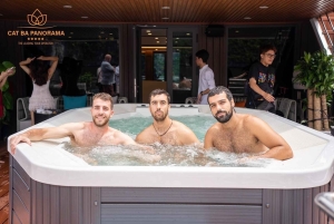 Cat Ba: Sunset on Lan Ha Bay with Sunset Party