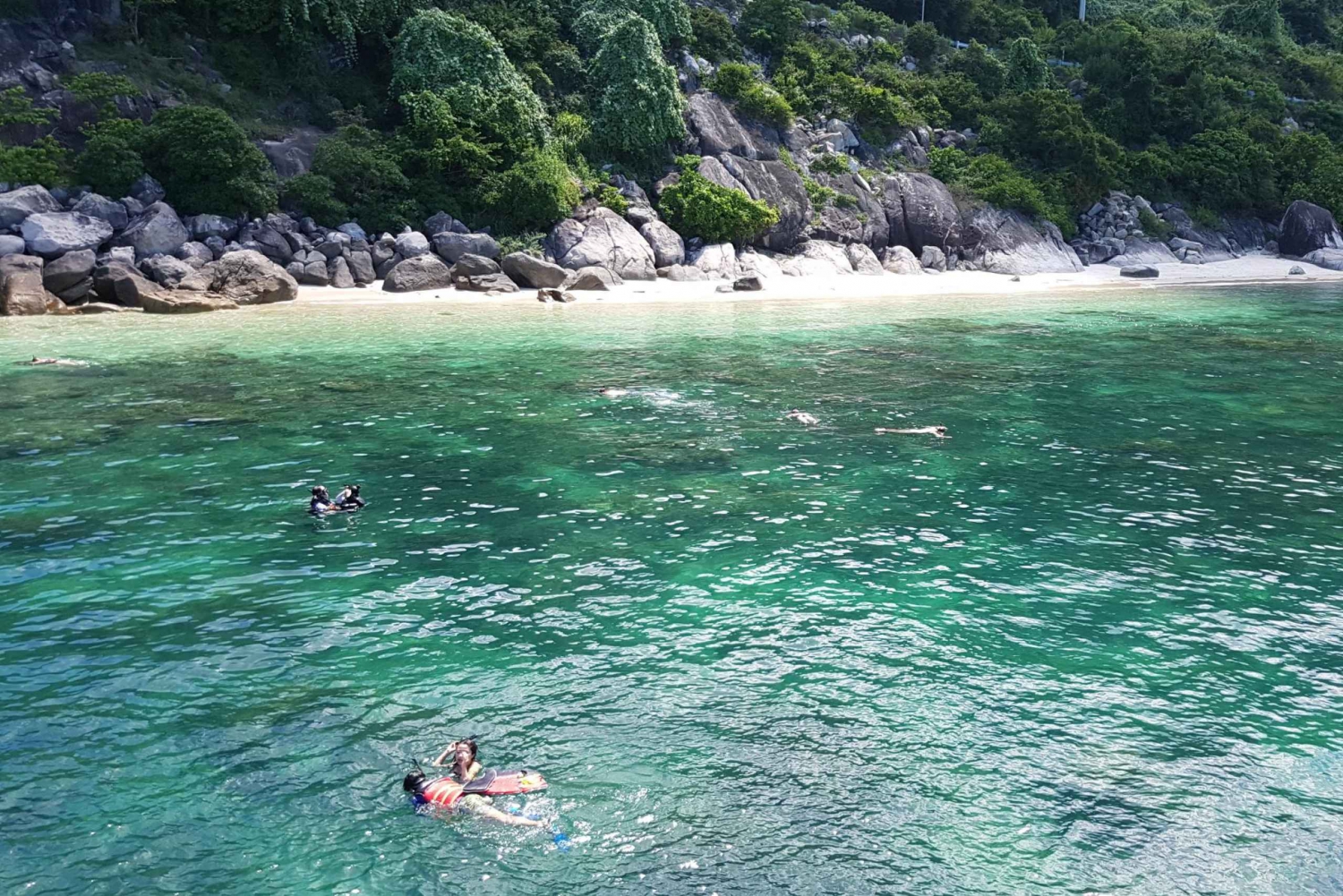 Chamöarna: rundtur med snorkling