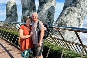 Chan May havn: Hoi An by eller Den Gyldne Bro i privat bil