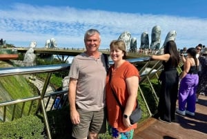 Chan May havn: Hoi An by eller Den Gyldne Bro i privat bil