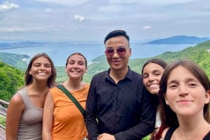 Z portu Chan May: do Złotego Mostu lub miasta Hoi An samochodem