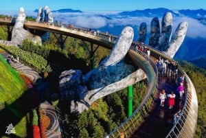 Z portu Chan May: do Złotego Mostu lub miasta Hoi An samochodem