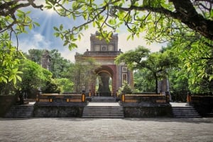 Chan May port to Golden Bridge or Hue City by Private Car
