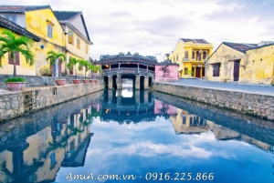 Giungla di cocco & Basket Boat & Città di Hoi An & Rilascio delle Lanterne