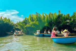 Coconut Jungle & Basket Boat & Hoi An City & Release Lantern